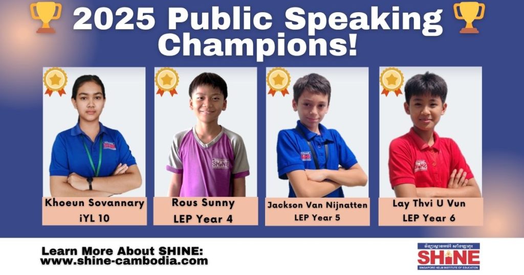 2025 Public Speaking Champions