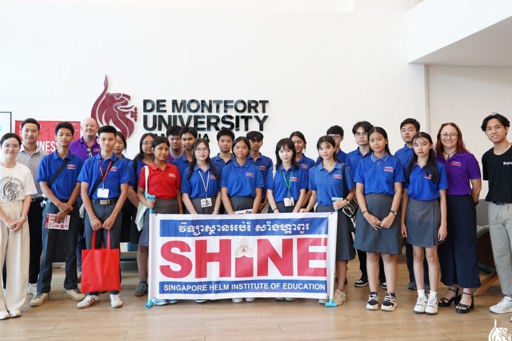 De Montfort University Cambodia Campus Visit!