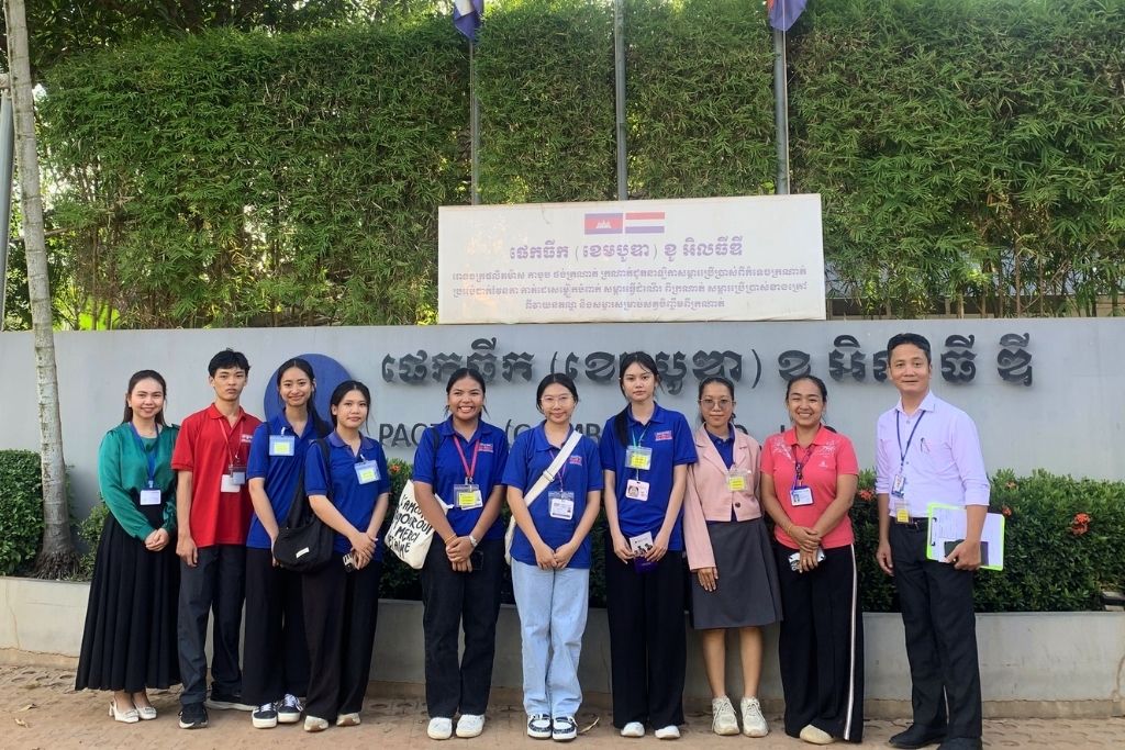 GAC Students Gain Real-World Insights at Pactics Cambodia